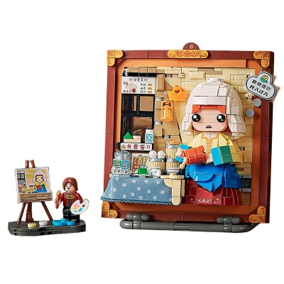 Конструктор Девушка с кувшином молока 787 деталей Loz 1289_MK 1